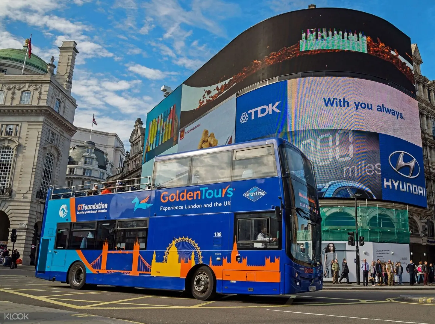 London Golden Tours Hop On Hop Off Bus Tour